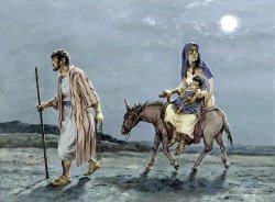 Mary & Joseph on journey